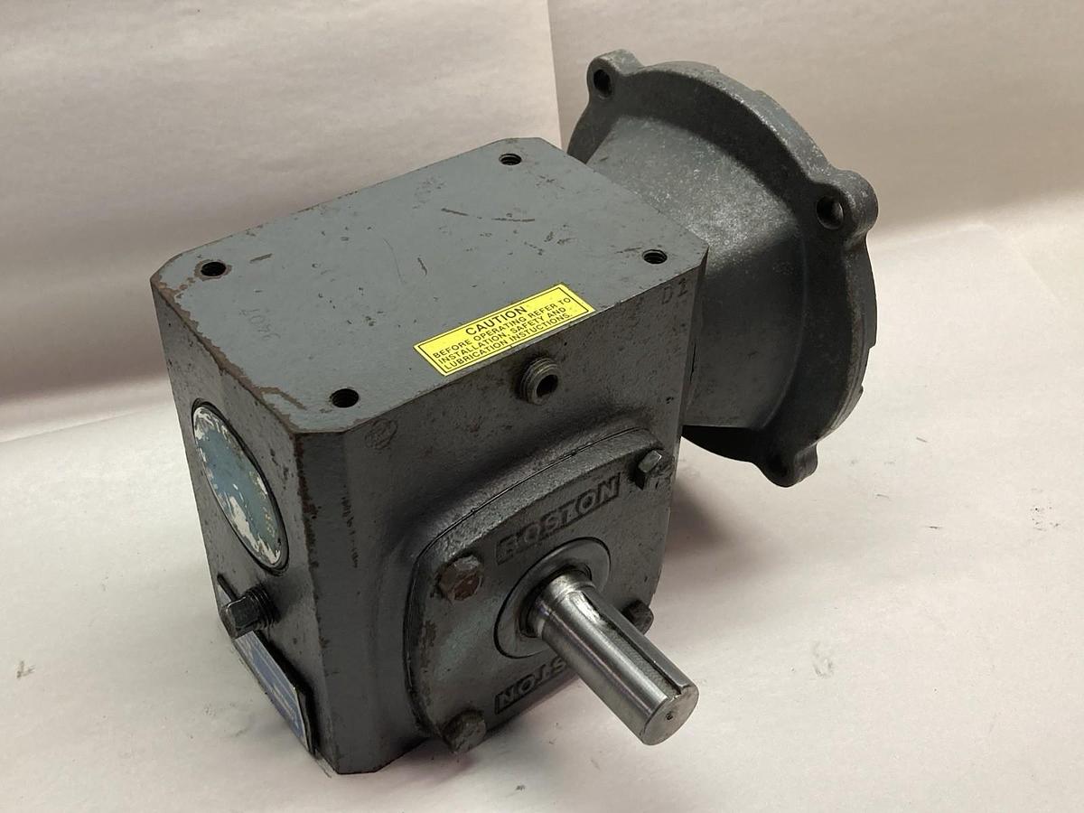 Used Boston Gear,F718-20-B5-G,Speed Reducer Frame 56C Ratio 20:1 0.770Hp