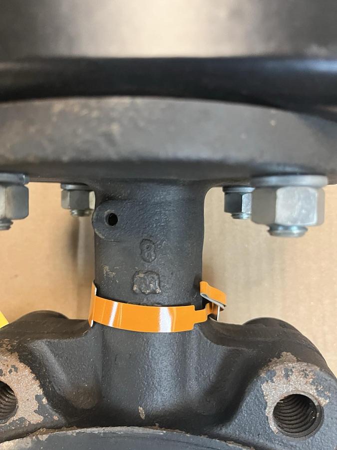 MILWAUKEE CONTROLS,MC-14,PNEUMATIC ACTUATOR 8" BUTTERFLY VALVE