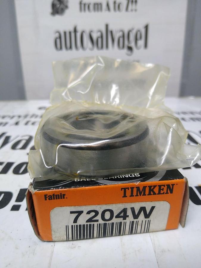 Used Timken,7204W,Angular Contact Bearing NOS