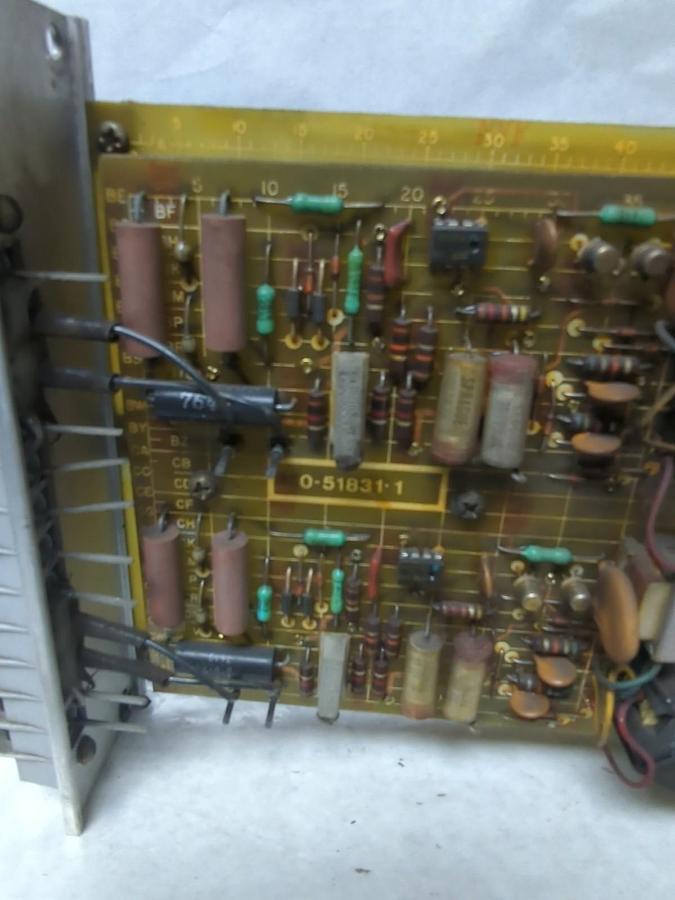 Used RELIANCE ELECTRIC,0-51831-1,CURRENT VOLTAGE TRANSDUCER BOARD PRE-OWNED