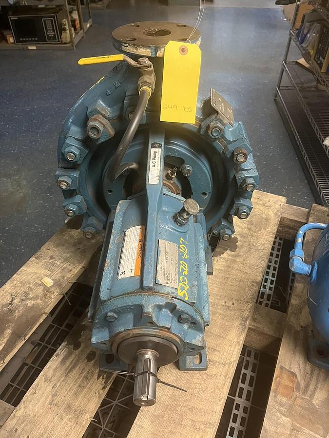 Used ITT,CSO,A-C CENTRIFUGAL PUMP 3X2X13 MODEL 100