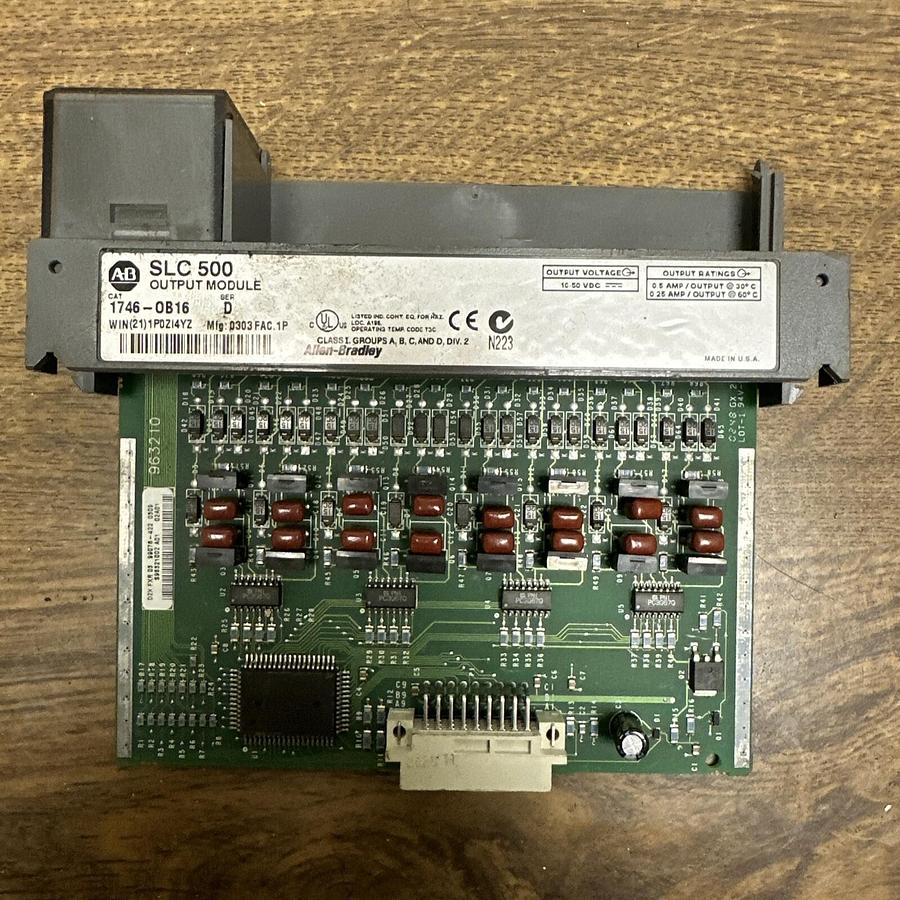 Used AB,SLC 500 17446-0B16,Output Module