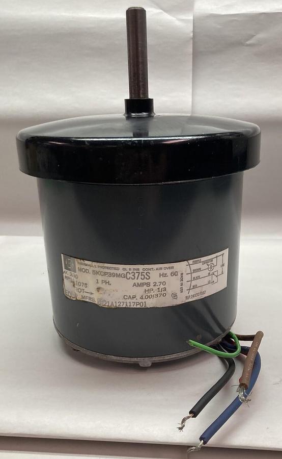 Used GE,5KCP39MGC375S,Condensor Fan Motor