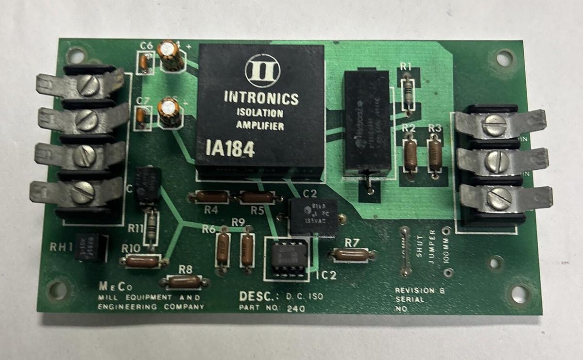 Used MILL EQUIPMENT,240,ISOLATION BOARD