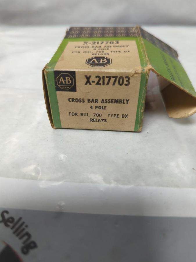 ALLEN BRADLEY,X-217703,CROSS BAR ASSEMBLY 4-POLE NOS