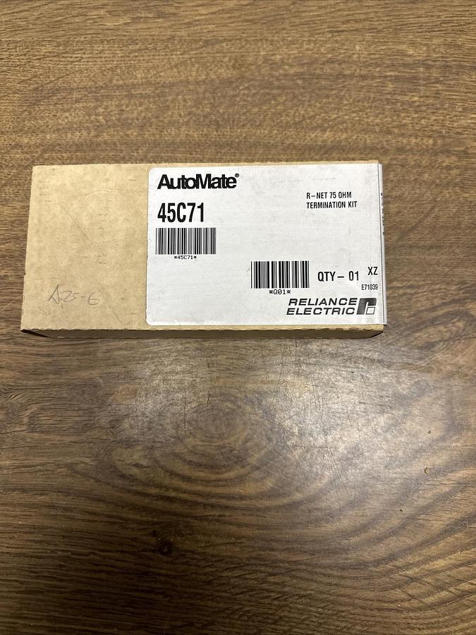 Used Reliance Electric,45C71,R-Net 75 Ohm Termination Kit