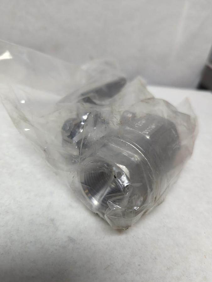 SVF FLOW CONTROLS,BEV 6666RTSE,STAINLESS 1 INCH BALL VALVE NOS