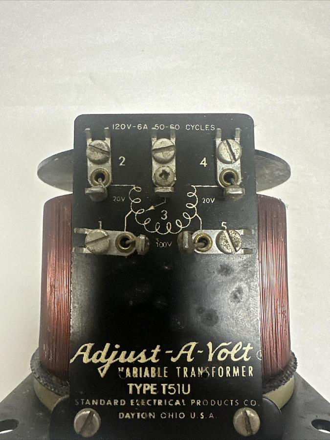 Used Adjust-A-Volt,T51U,Variable Transformer (G078)