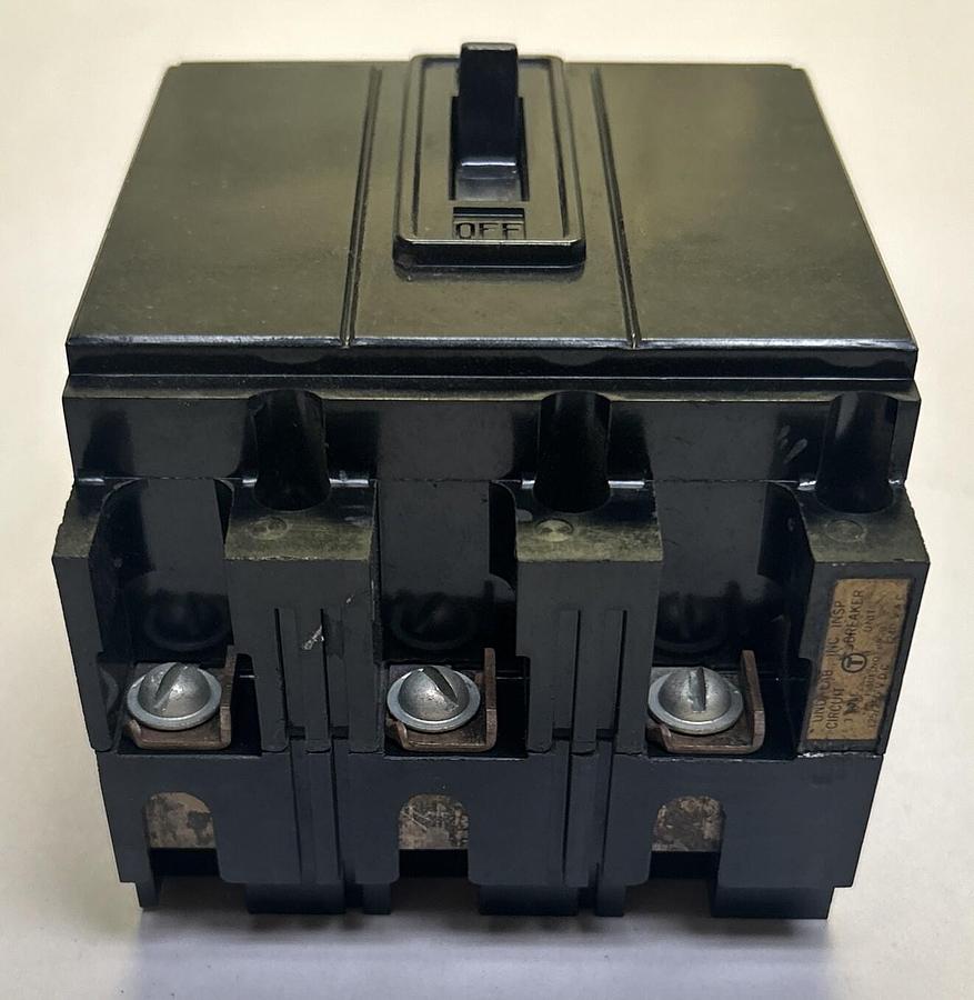 Used GENERAL ELECTRIC,TE32020,CIRCUIT BREAKER 20A 240V 3P