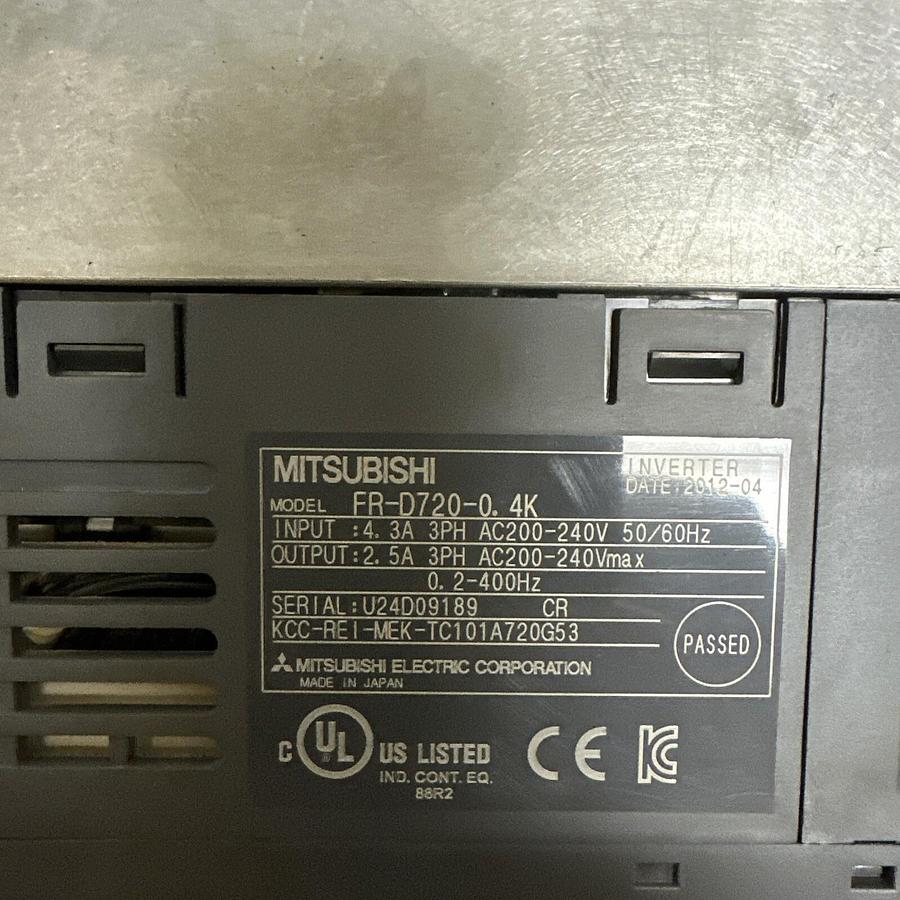 Used Mitsubishi,Frequol D700,Inverter Drive