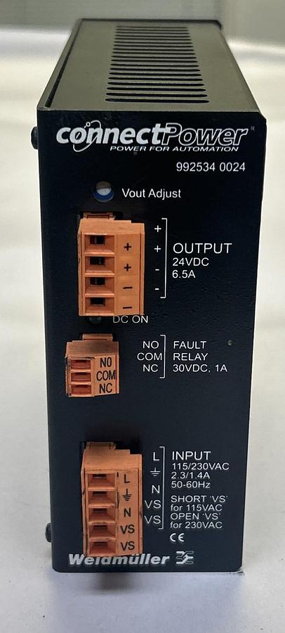 Used WEIDMULLER,9925340024,POWER SUPPLY