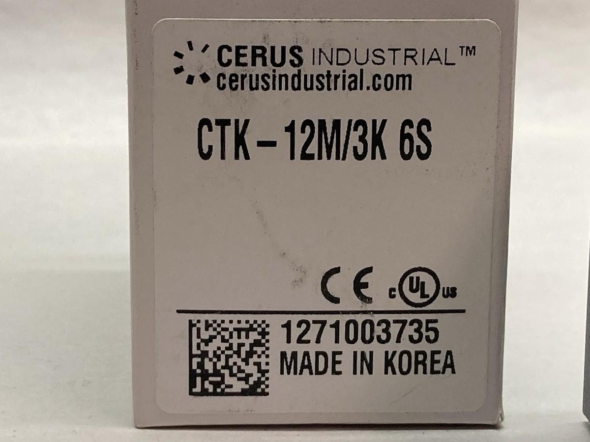 Cerus Industrial,CTK-12M/3K 6S,Thermal Overload Relay 600Vac 10A 6kV