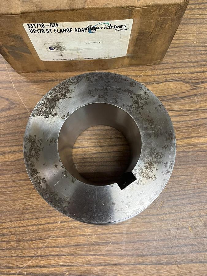 AMERIDRIVES COUPLINGS,331718-024,ST FLANGE ADAPTER U2170