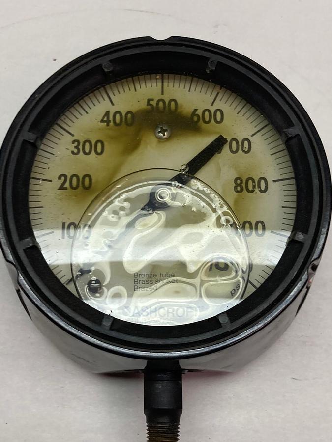 Ashcroft,0-1000psi,Pressure Gauge