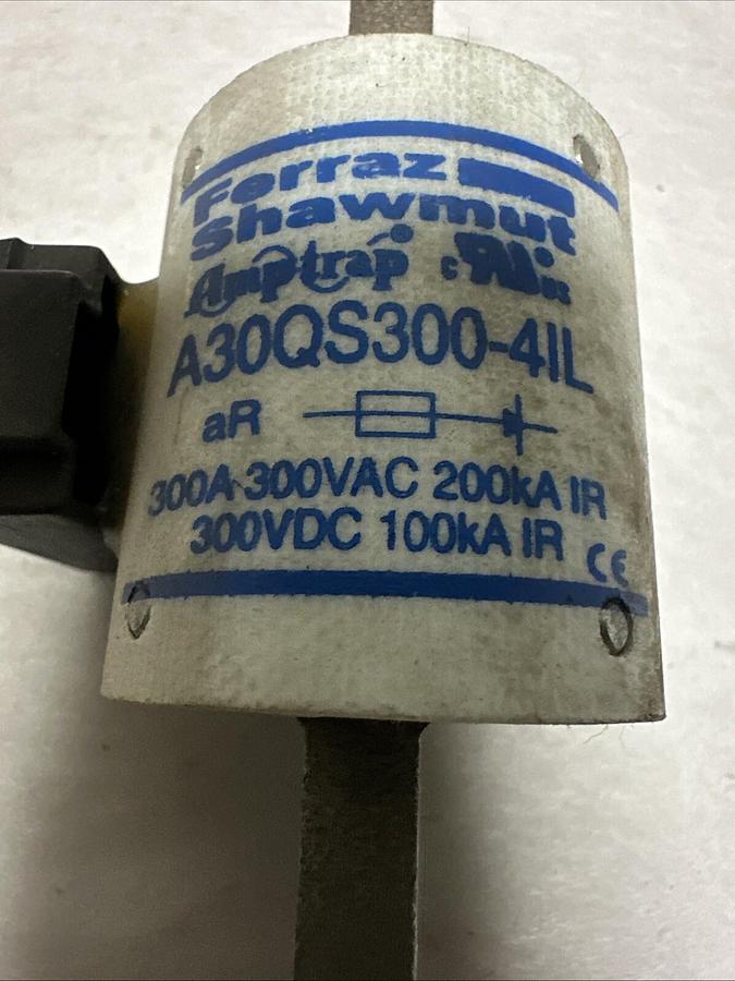 Ferraz-Shawmut,A30QS300-4IL,Semiconductor Fuse 300Amp 300VAC