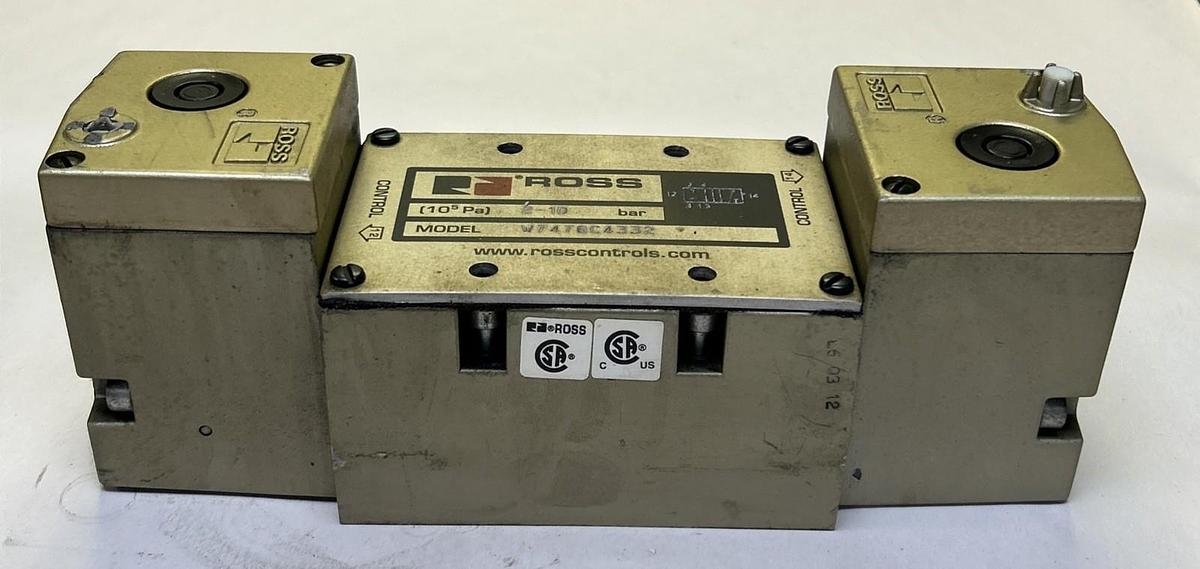 Used ROSS,W7476C4332,SOLENOID VALVE