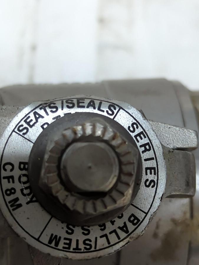 APOLLO,CFM8,1500WOG 316SS 1-1/4 INCH BALL VALVE NOS