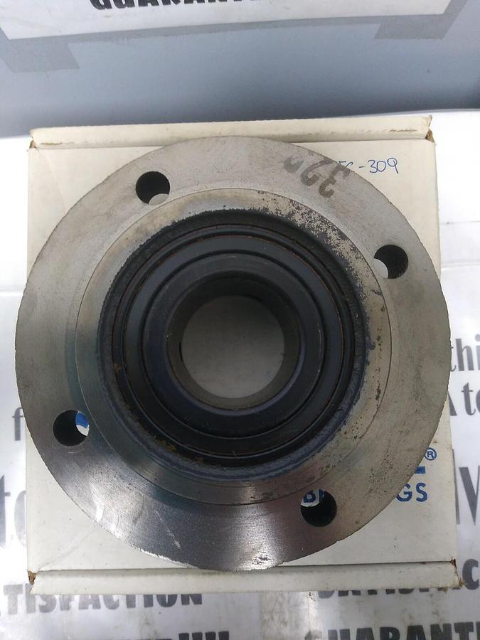 SEALMASTER,MFC-309,FLANGE MOUNT BEARING 4-BOLT BASE 45MM BORE NOS