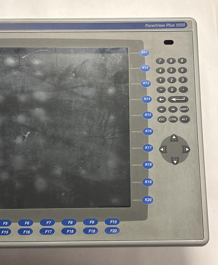 Used ALLEN BRADLEY,2711P-RDB15C,PANELVIEW PLUS 1500 2711P-B15C15B2 / 2711P-RN15S