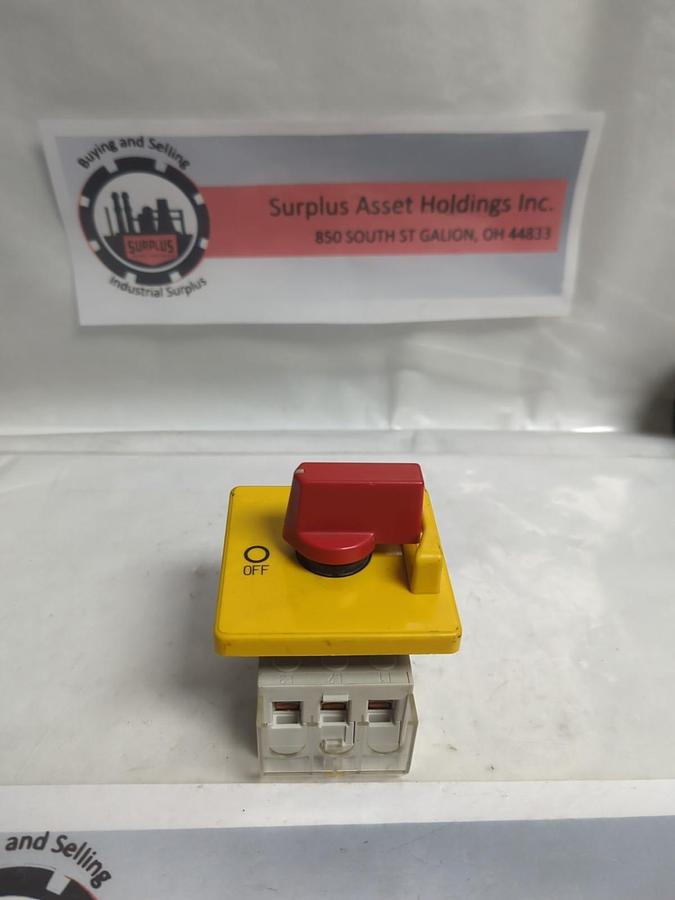 Used EE CONTROLS,32990088,DISCONNECT SWITCH E D2-3BE-3FM-RG PRE-OWNED