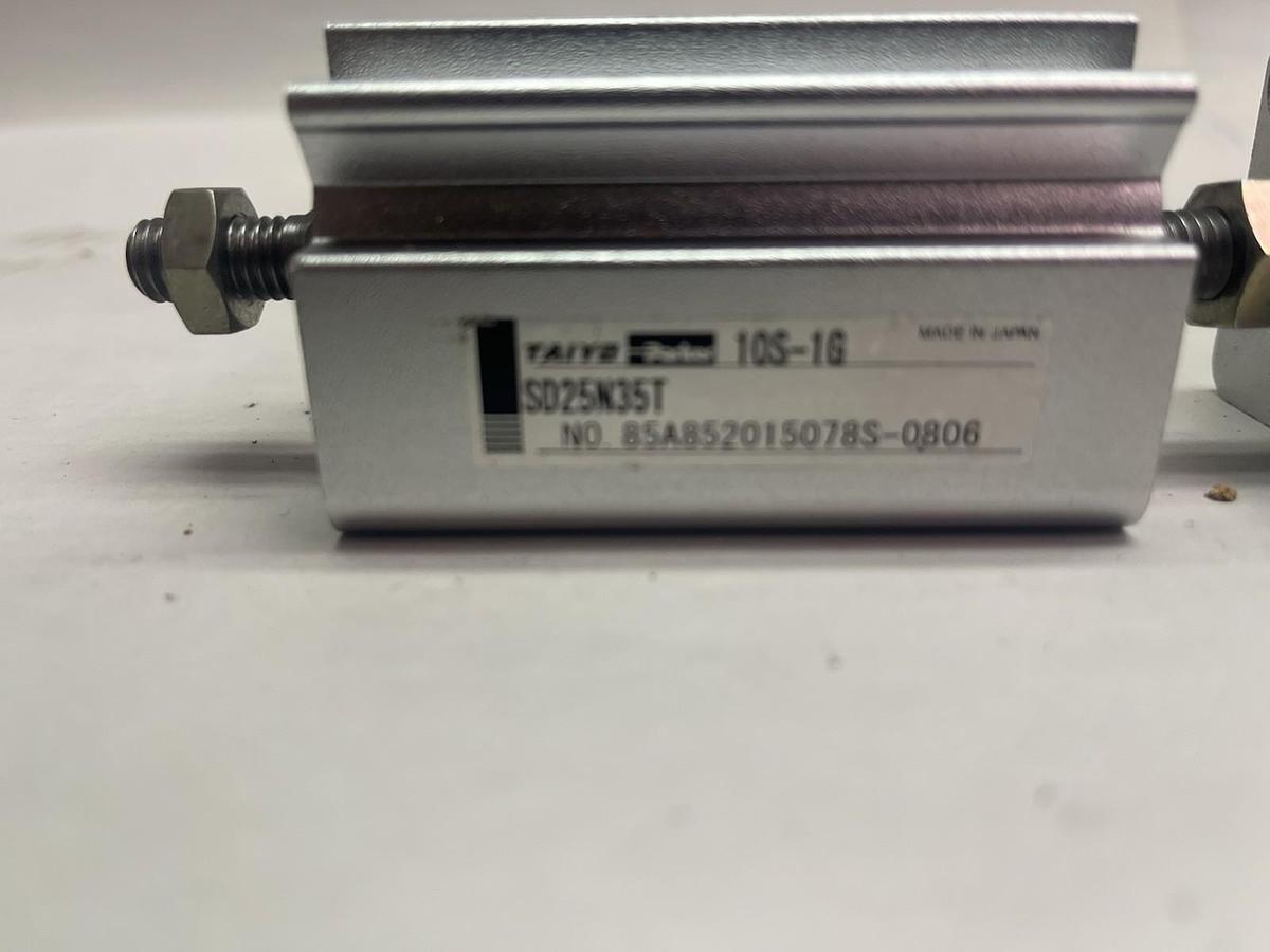 TAIYO PARKER,10S-1G,PNEUMATIC CYLINDER SD25N35T LOT OF 2