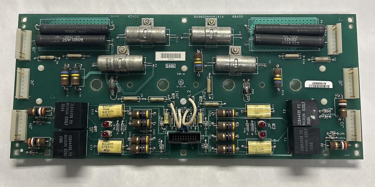 Used GENERAL ELECTRIC,DS3800NHVN1A1A,HIGH VOLTAGE PC BOARD REFURBISHED