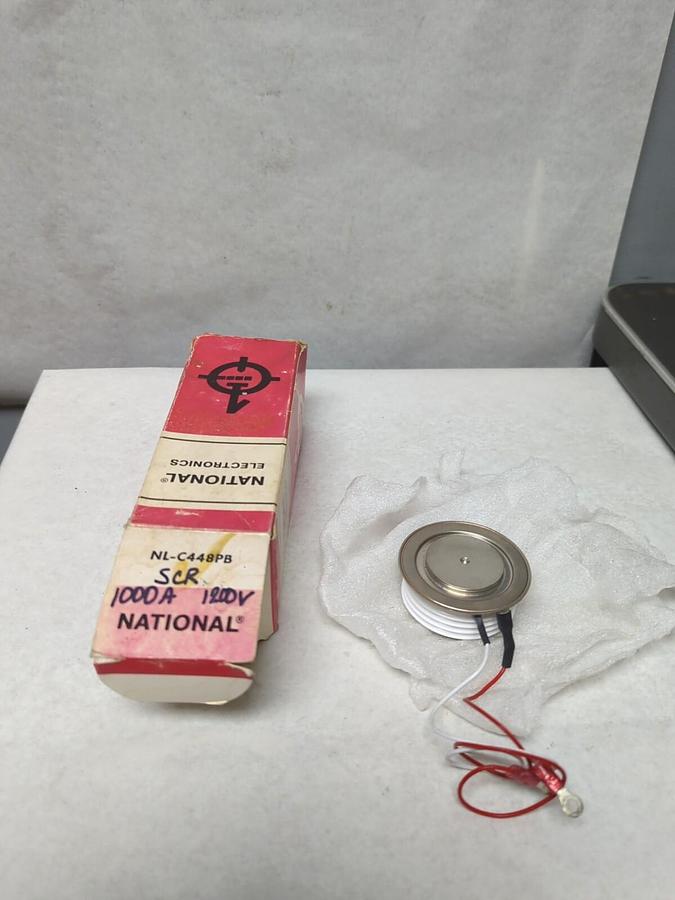 NATIONAL ELECTRONICS,NL-C448PB,FAST TURN-OFF POWEREX THYRISTOR 700 A 1200V NOS