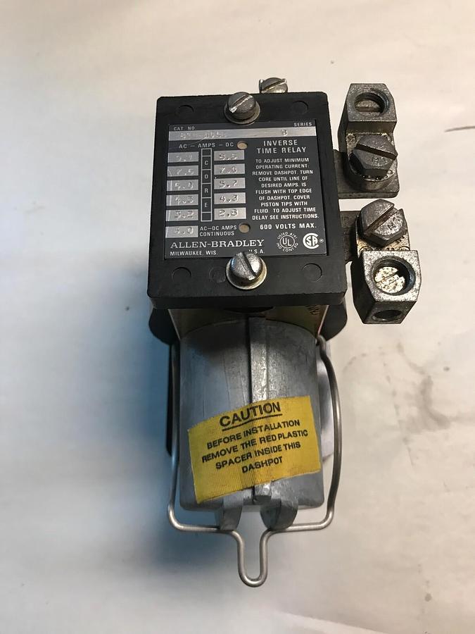 Allen Bradley,810-A04B,Inverse Time Relay NOS