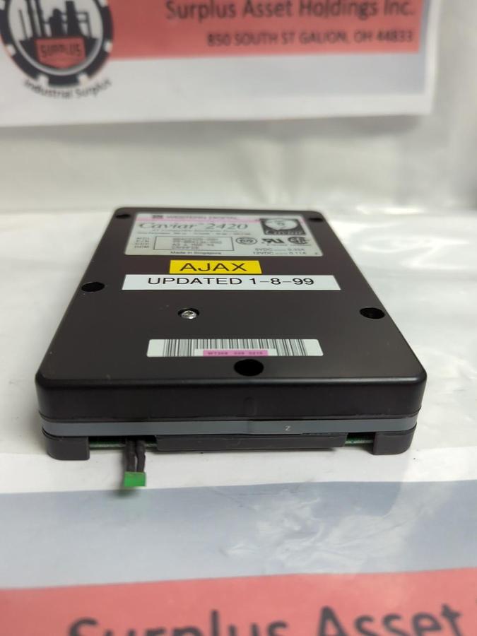 Used CAVIAR,2420,AT COMPATIBLE INTELLIGENT DRIVE WDAC2420-00H PRE-OWNED