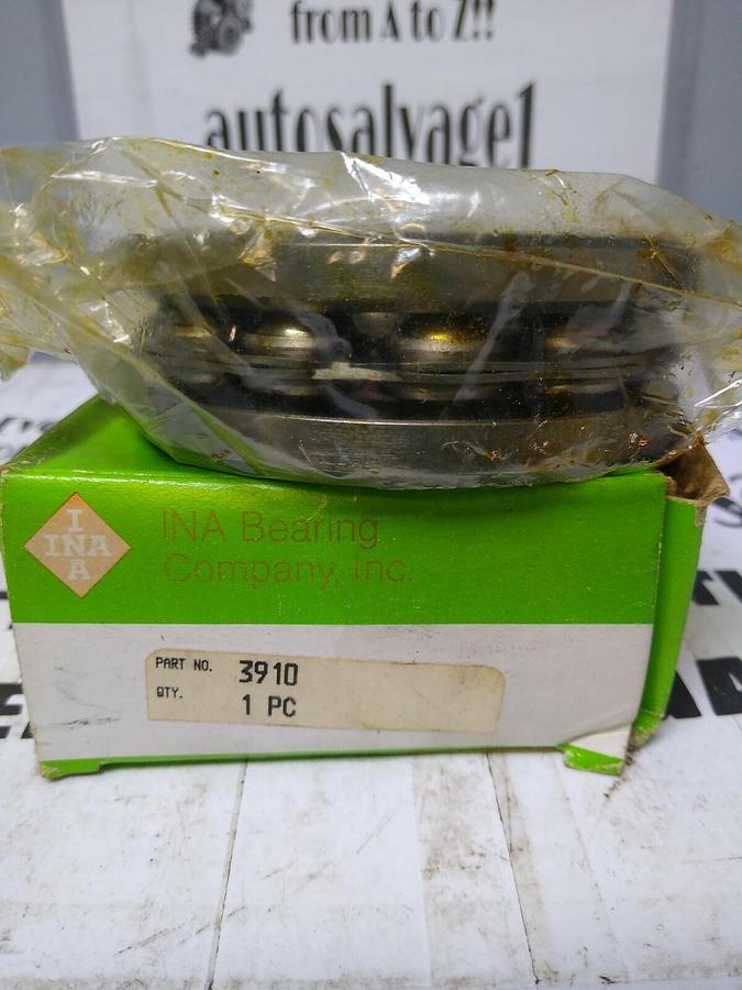 INA,3910,Thrust Ball Bearing 3 Piece NOS