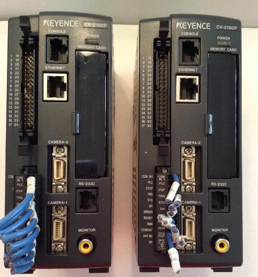 Used Keyence,CV-2100P,High-Speed Digital Vision System 24VDC USED