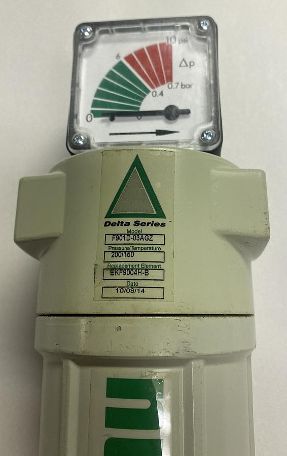 ASCO NUMATICS,F901D-03AGZ,DELTA FILTER NOS