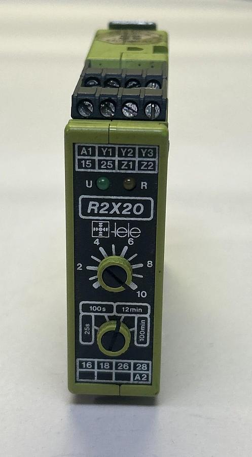 Used TELE,R2X20,NT2 TIME RELAY 24V