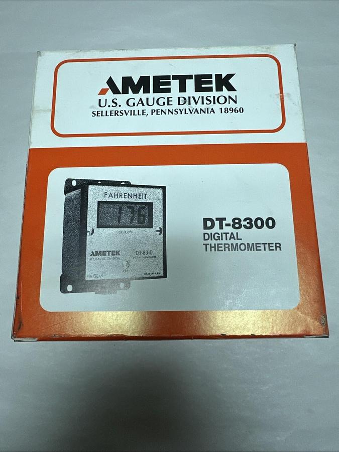 Used Ametek,DT-8300,Digital Thermometer -50 to 450 F