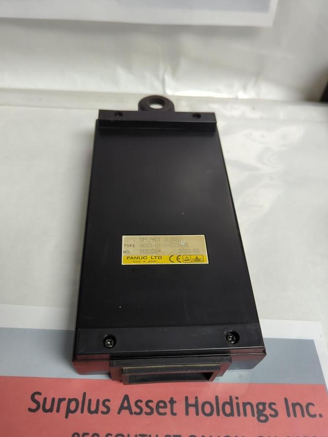 Used FANUC,A02B-0118-C131#R,POWER MATE PENDANT DPL/MDL LONG PRE-OWNED