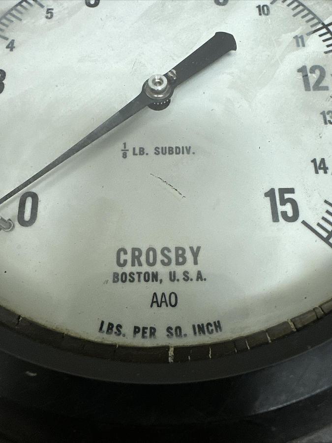 Used Crosby,AAO,Metering Gauge 1/8 lb Subdivision