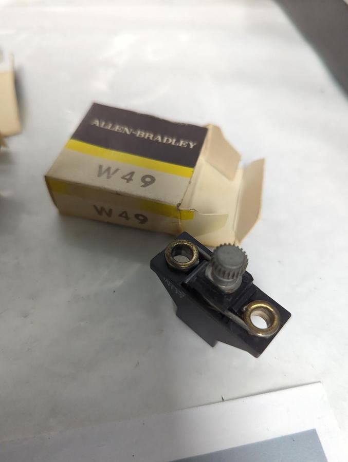 ALLEN BRADLEY,N4-W46-W49,THERMAL OVERLOAD HEATER ELEMENTS LOT OF 3 NOS