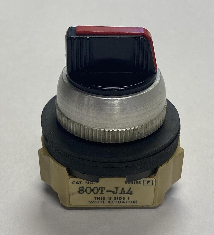 ALLEN BRADLEY,800T-JA4,SER F SELECTOR SWITCH NOS