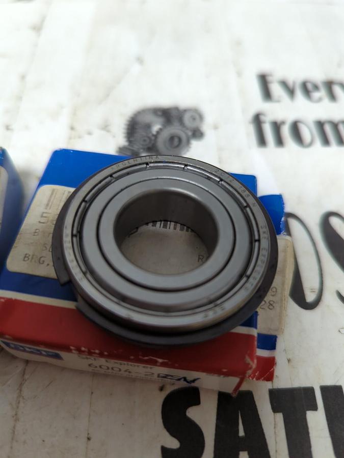 SKF,6004-2RSH & 6004-2ZN,BALL BEARING LOT OF 2 NOS