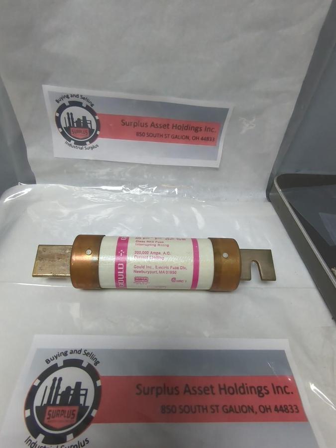 Used GOULD SHAWMUT,TRS225R,TRI-ONIC 225 AMP FUSE PRE-OWNED