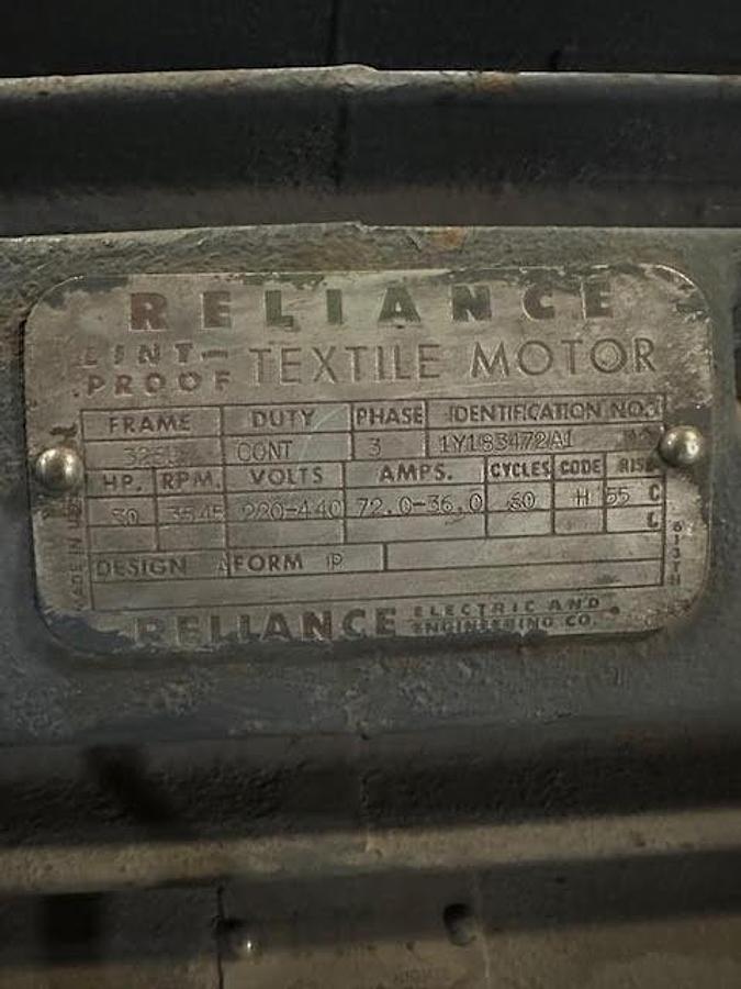 Used Reliance HP30 325U