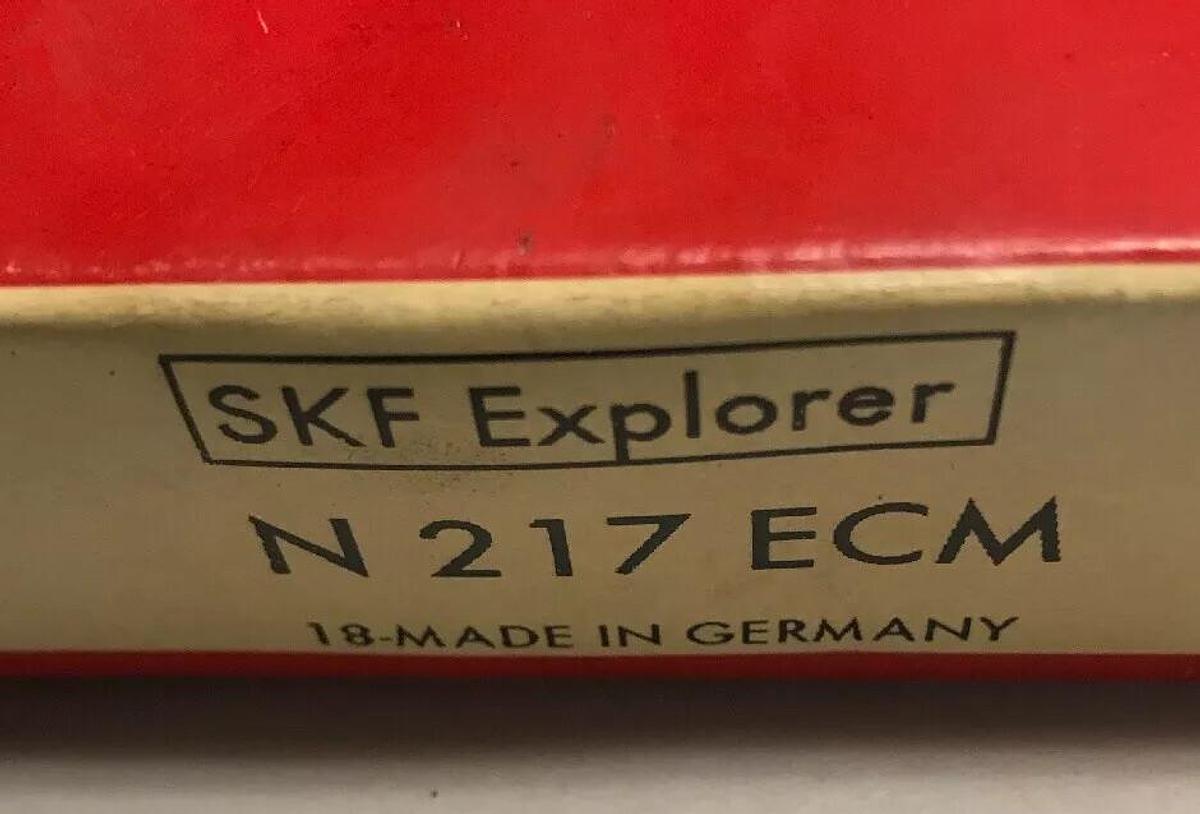Used SKF,N 217 ECM,Bearing in Factory Sealed Box