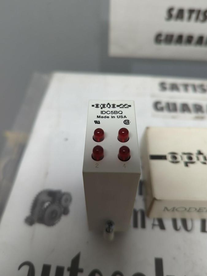 OPTO 22,IDC5BQ,QUAD PAK 4-CHANNEL DC INPUT 4-16VDC LOGIC HIGH SPEED NOS
