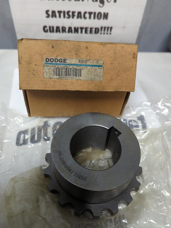 DODGE,099123,CHAIN COUPLING FLANGE FB6019X2 NOS