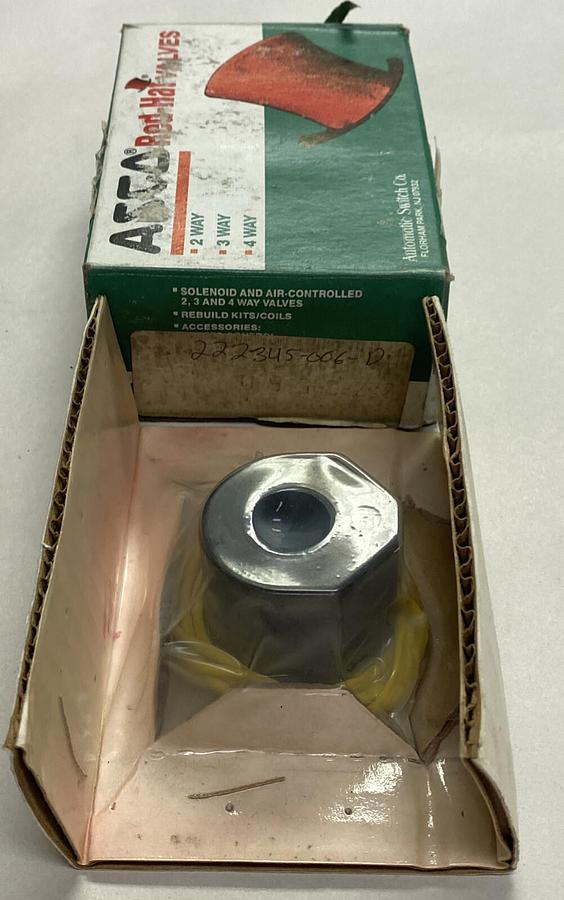 ASCO,222345-006-D,COIL KIT NEW