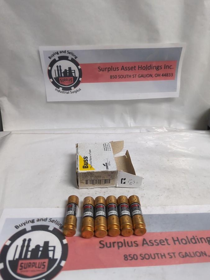 COOPER BUSSMANN,FRN-R-25,FUSETRON 25 AMP FUSES BOX OF 6 NOS
