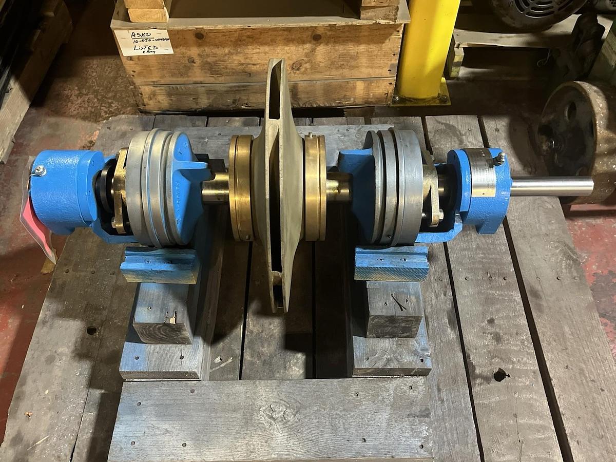 Used Worthington,8x6x17L,8000 SERIES SPLIT CASE PUMP ROTATING ASSEMBLY ELEMENT