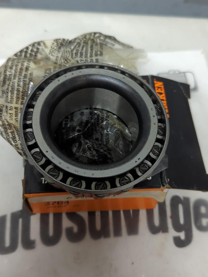 TIMKEN,3784,TAPERED ROLLER BEARING CONE NOS