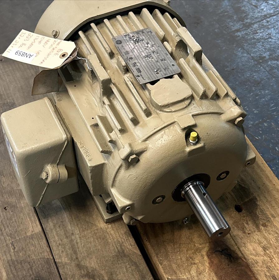 GE,5KS215SAA205D1,EXTRA SEVERE DUTY AC MOTOR 10HP 1765RPM 230/460V 215T FRAME