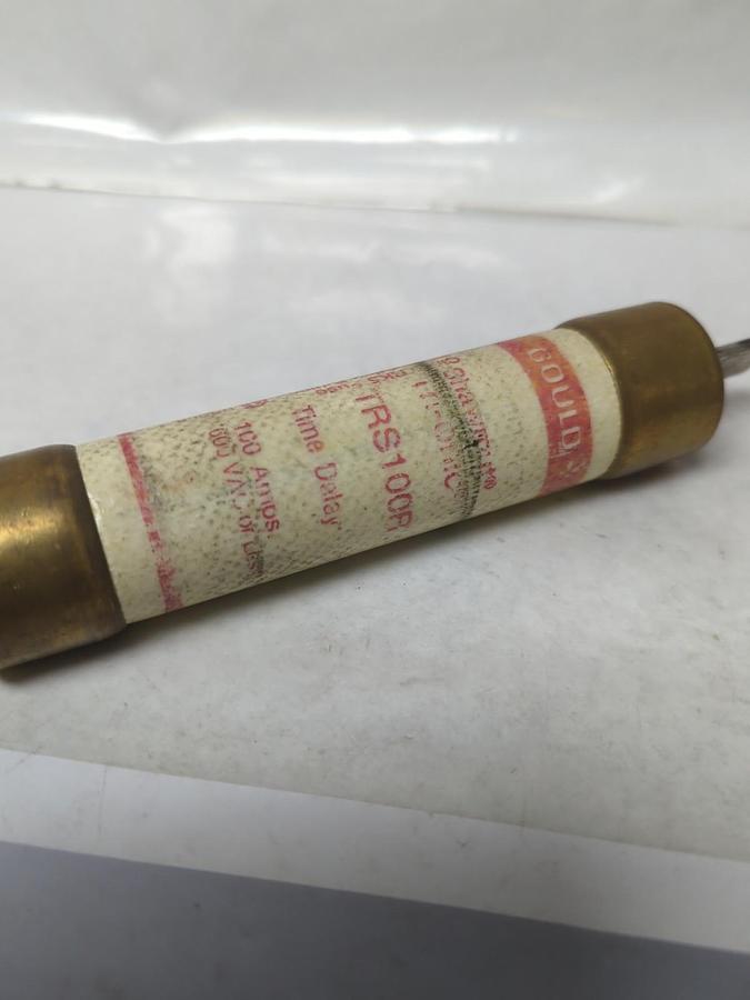 Used GOULD SHAWMUT,TRS100R,TRI-ONIC 100 AMP FUSE PRE-OWNED